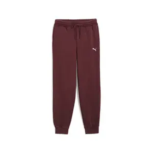 PUMA Mens Essentials Elevated Relaxed Wash Sweatpants Casual - Red