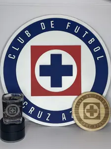 Soccer Wood Sign Bundle - Sign, Shot Glass, Coaster