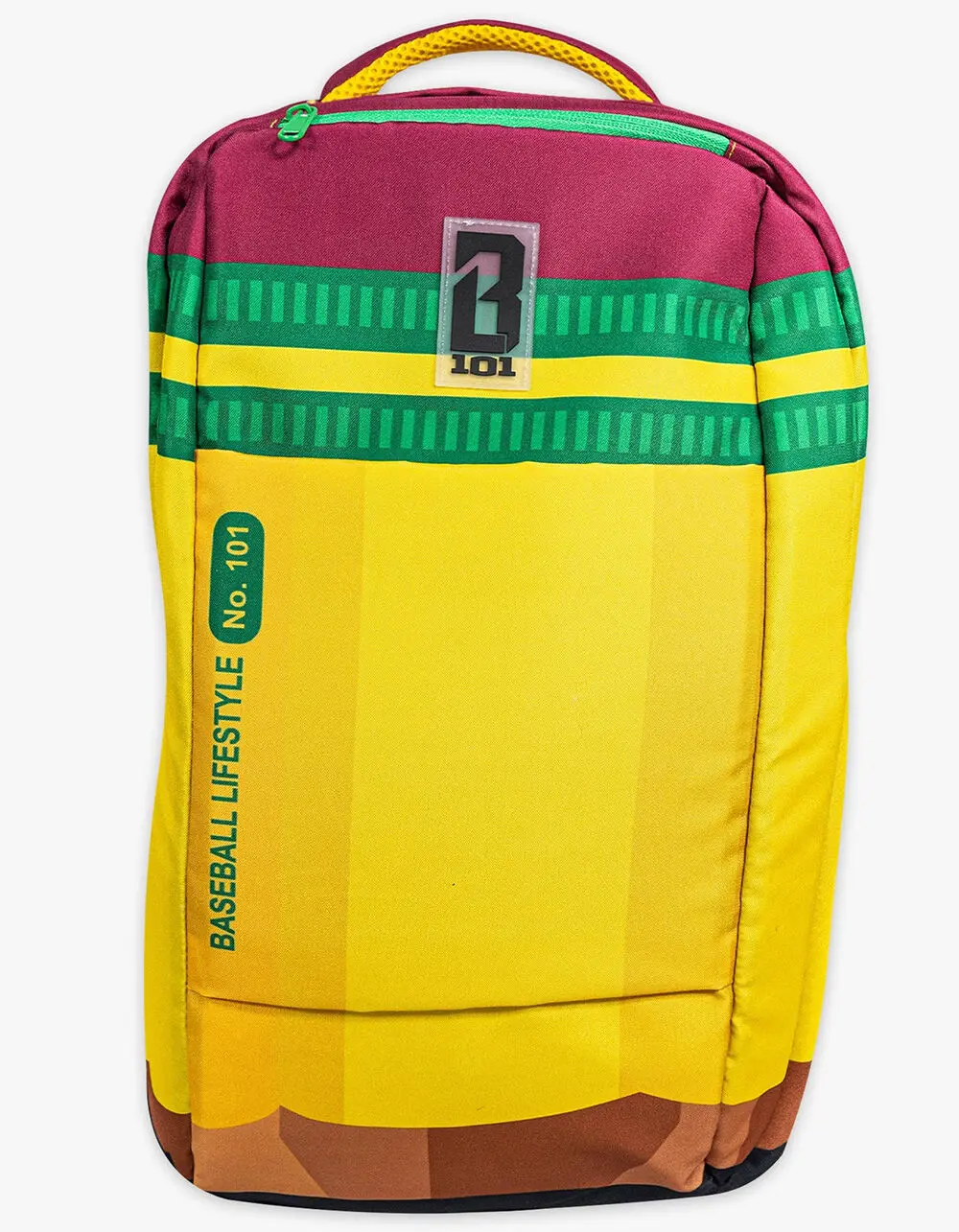 BASEBALL LIFESTYLE 101 Pencil Backpack, Yellow