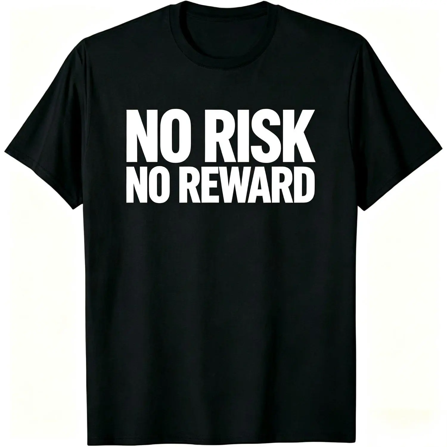 Women’s Short Sleeves Sport T Shirt No Risk No Reward Motivational Entrepreneur Quote Tee Inspirational Hustle Mindset Shirt Bold Positive Mindset T Shirt Gift For