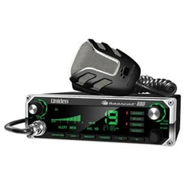 Uniden Bearcat 880 Portable CB Radio Portable Unit - 40 CB Channels, Enhanced Audio Functionality, NOAA Weather Access, Amps, iPhone Support, MP3 Player Compatibility, Panavise 705 Holder Fit, Tipper Base Compatibility