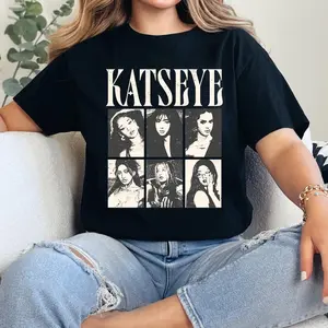 Katseye Band T-Shirt | Unisex Kpop Graphic T-Shirt, 100% Cotton Vintage Fan Merch Tee