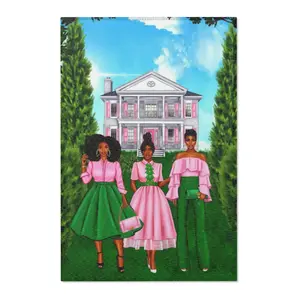 Alpha Kappa Alpha (AKA)  Area Rugs