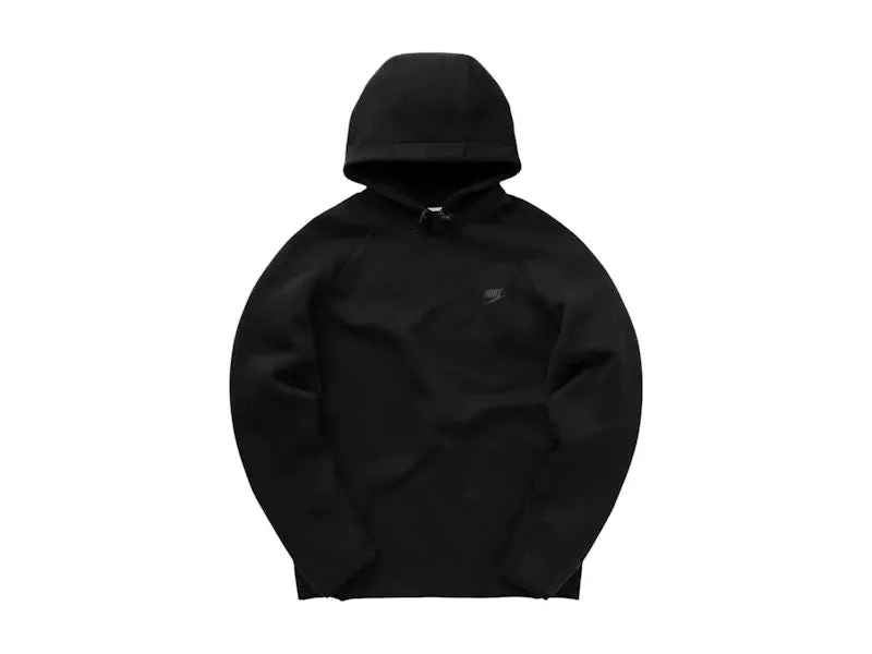 Nike Sportswear Tech Fleece Windrunner Full Zip Hoodie (SS25) Black/Black (men) by StockX