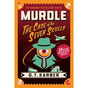 USED Book - Murdle: The Case of the Seven Skulls: 64 Wildly Wicked Logic Puzzles by Karber, G. T. (Paperback) - english