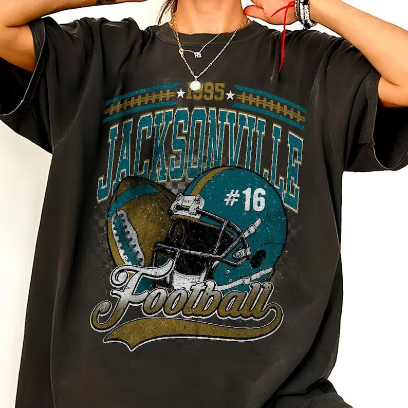 Jacksonville Football Vintage Comfort Color Shirt, Game Day Apparel