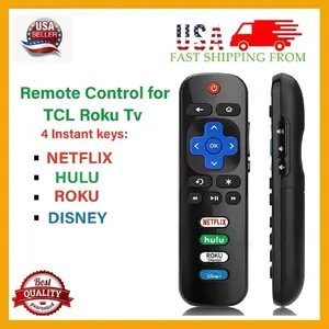 2 Pack Replacement Remote FIT for ROKU TV Compatible with TCL Sanyo Element Haier RCA LG Philips Universal Control