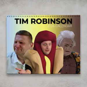 Tim Robinson Wall Calendar 2026, New Year Calendar And Planner, Unique Christmas Gift, Calendar Gift, Holiday Gift Ideas