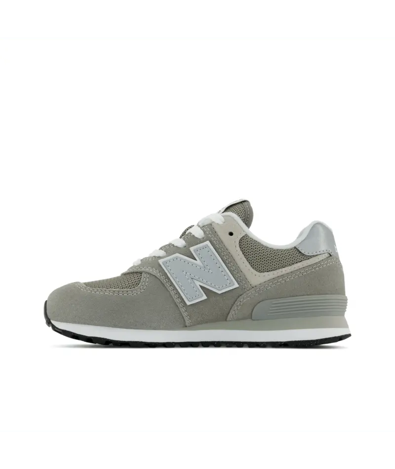 NEW BALANCE Youth 574 (PC574-EVG) Casual Low Top Sneakers, Lightweight Lace-Up Trainers with EVA Cushion for Walking, Rubber Sole, Durable Upper Materials, Laces