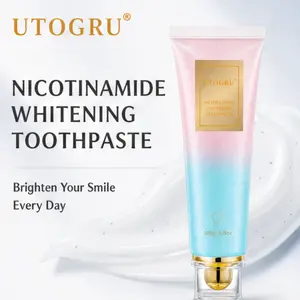 Niacinamide Whitening Toothpaste for Bright White Teeth & Fresh Breath