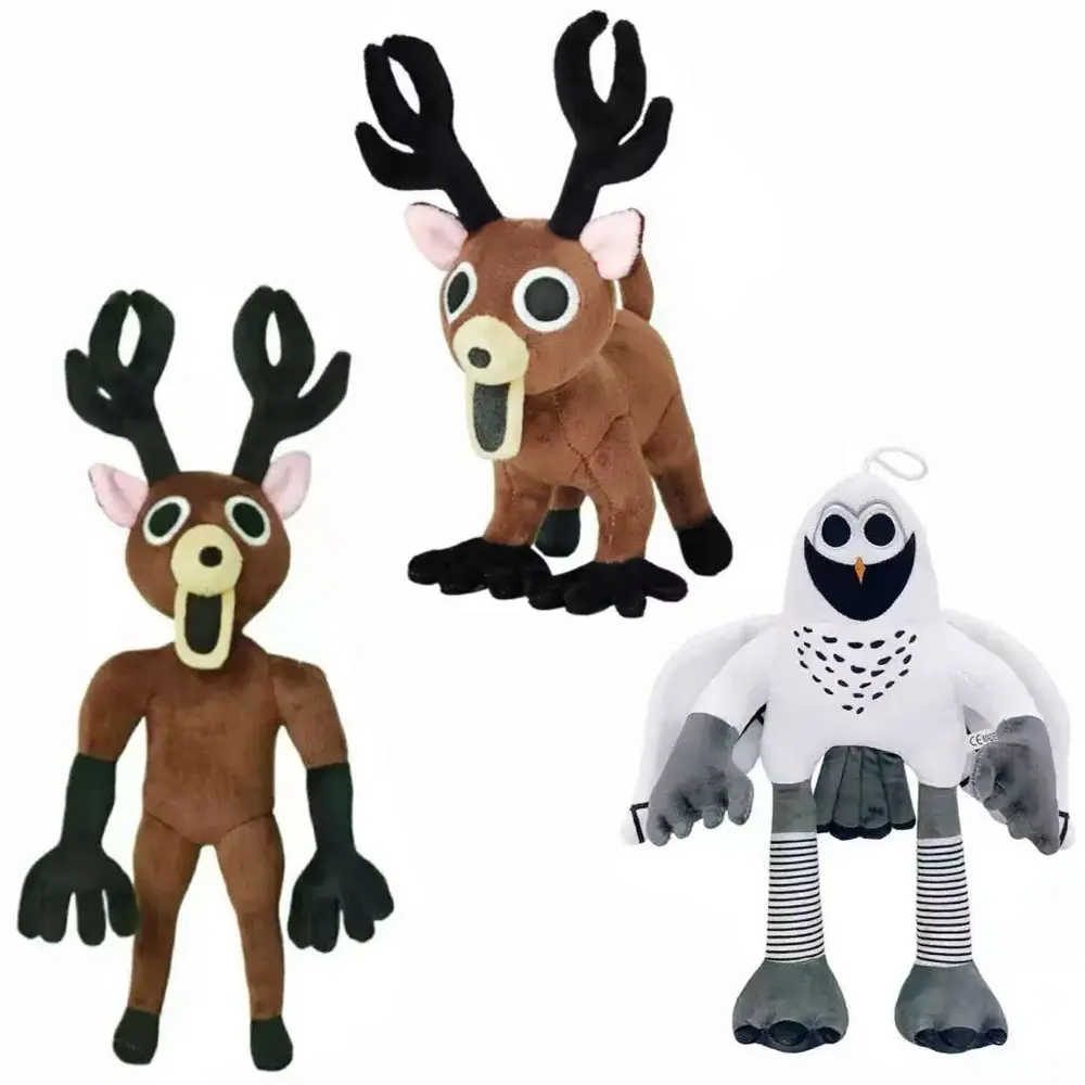 summerwins 99-Nights in The Forest Soft Plush Toy - Adorable Game Story Character, Plush Character Print Soft Stuffed Figure, Unisex Festive Surprise (Christmas) Birthday Gift for Gamers, Unisex Names