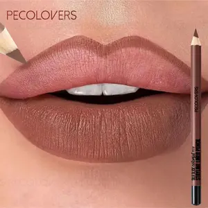 ONLY SELL 1PC Matte Lip Liner Pencil Lipliner | Long-Lasting | Creamy Waterproof Formula | Highly Pigmented, Non-Drying, Velvety Finish | Create A Variety of Color Makeup for Your Lips