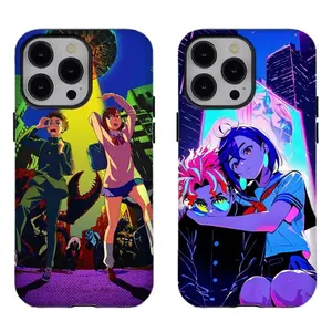 Trendy Anime Dandadan Phone Case Vibrant Battle & Neo Collage Phone Cover Compatible for iPhone 17 Promax 16 15 14 13 12 11 and for Samsung S21-S25 Perfect Gift for Fans Her/Him