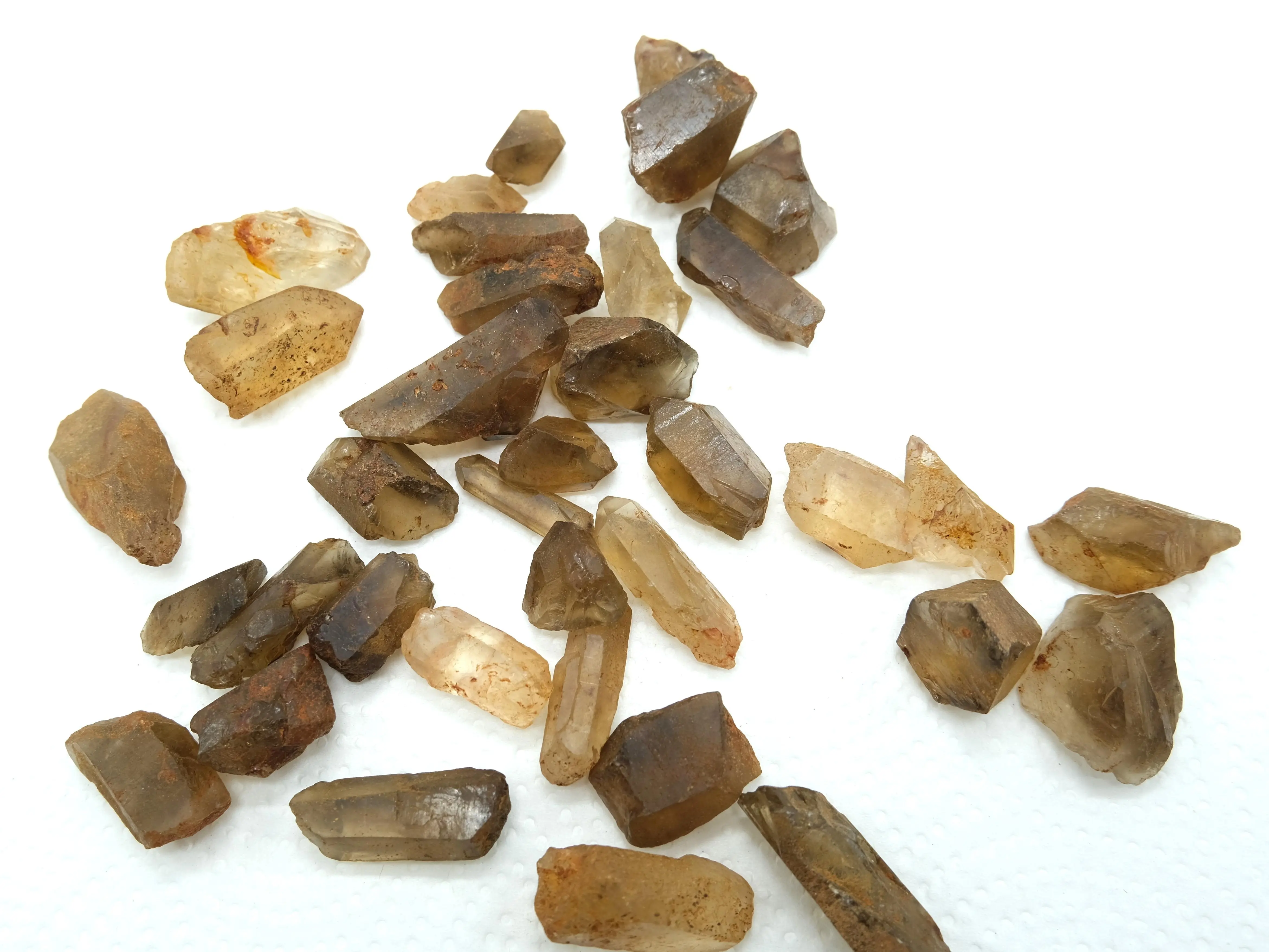 Natural Rough Citrine Bulk Crystal Specimen