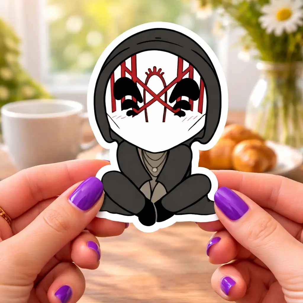 Cute Vessel Sleep Token Vinyl Sticker Water Proof Sticker for Laptop, Bottle, phonecase