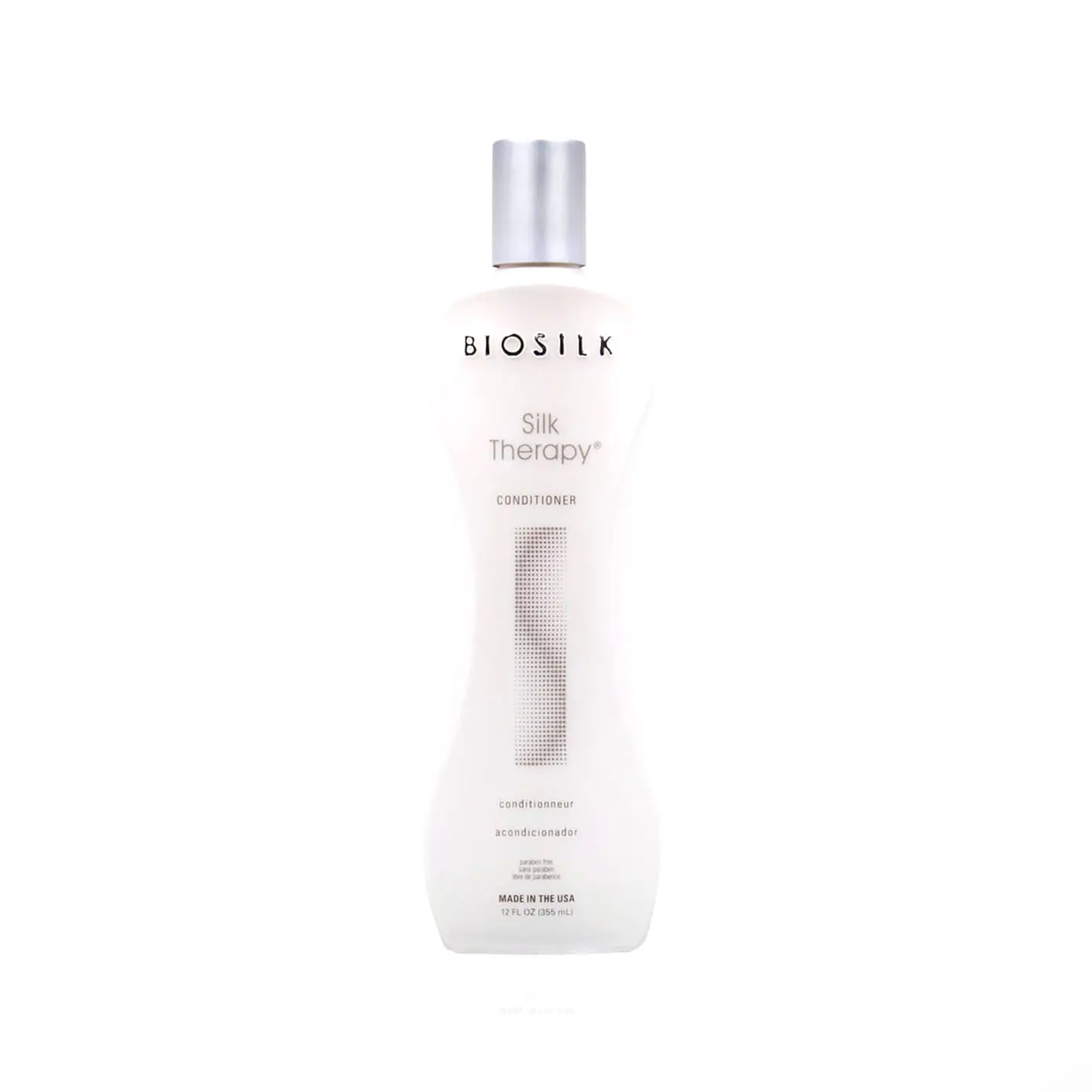 Biosilk Silk Therapy Conditioner with Botanical Extracts for Smoother, Silky Hair, Paraben, Sulfate & Gluten Free, For All Hair Types, Botanicals, Liquid, Paraben Free, Sulfate Free