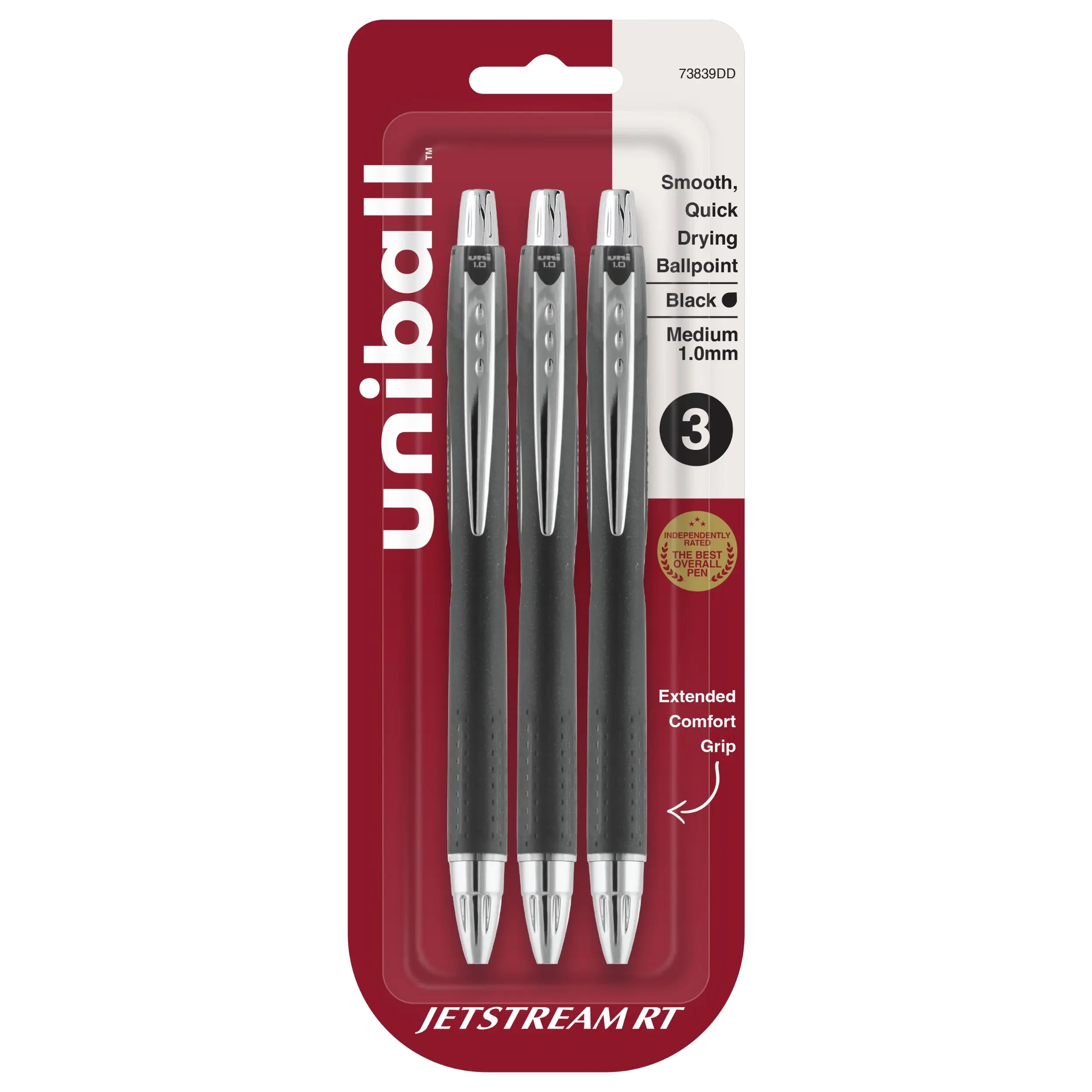 Uni-Ball™ JETSTREAM RT 1.0 mm Acid-Free Archival Ink Ballpoint Pen - Blue Writing & Refills, Assorted Colored & Refills, Ballpoint Pen Gifts, Blue Writing Pens & Refills