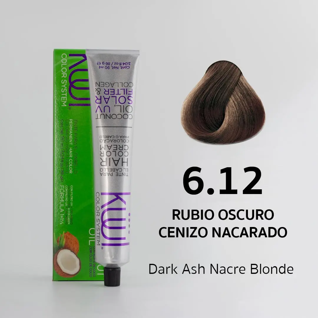 6.12 - Dark Ash Nacre Blonde