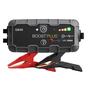 GB40 Portable Outdoor Utility Device with LED Light, USB Cable and Storage Bag