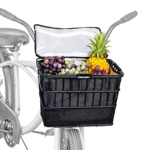 Insulated Basket Bag for Bicycles, E-Bikes, & Scooters Insulated Basket Bag for Bicycles, E-Bikes, & Scooters