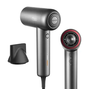 TYMO AIRHYPE LITE - SILVER High Speed Hair Dryer diffuser curly