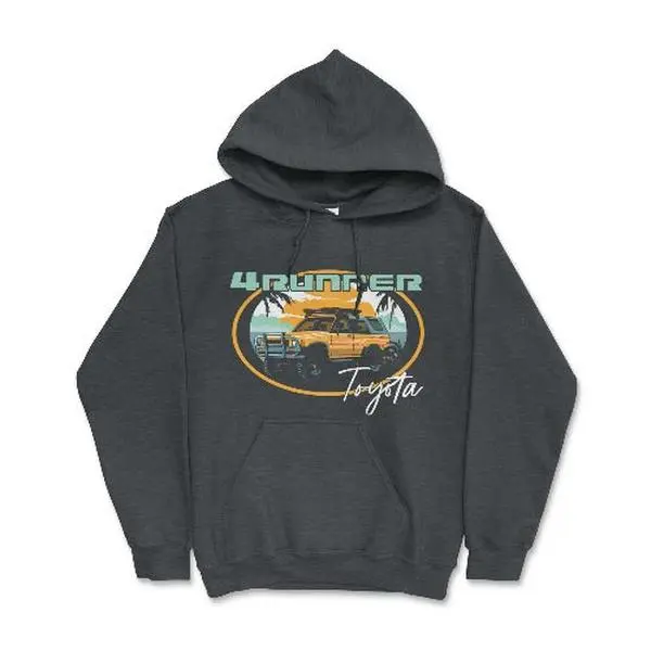 Toyota 4Runner Beach Vibes Vintage Hoodie Casual Classic