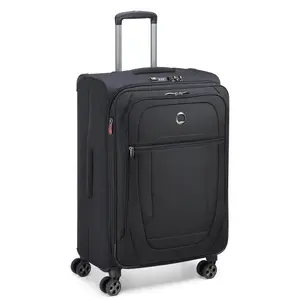 DELSEY Paris Helium DLX Medium Expandable Spinner Luggage - Lightweight Carry-On Rolling Set for Business Trips, Durable Design, Business Trip Luggage, Durable Luggage