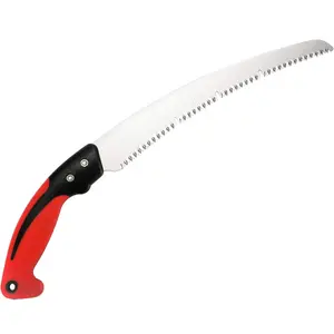 11 Inch Hand Pruning Saw with Saw Blade Enclosure for Trimming Wood Camping Tree Branches