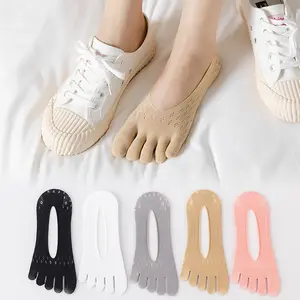 5/10 Pair Stiletto Socks, toeless socks, suitable for women's five-toed socks, full-toe yoga socks. Suitable for wearing with high heels and low-top shoes.