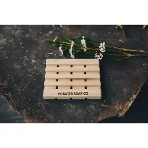 🌿 Cedar Soap Holder 🌿