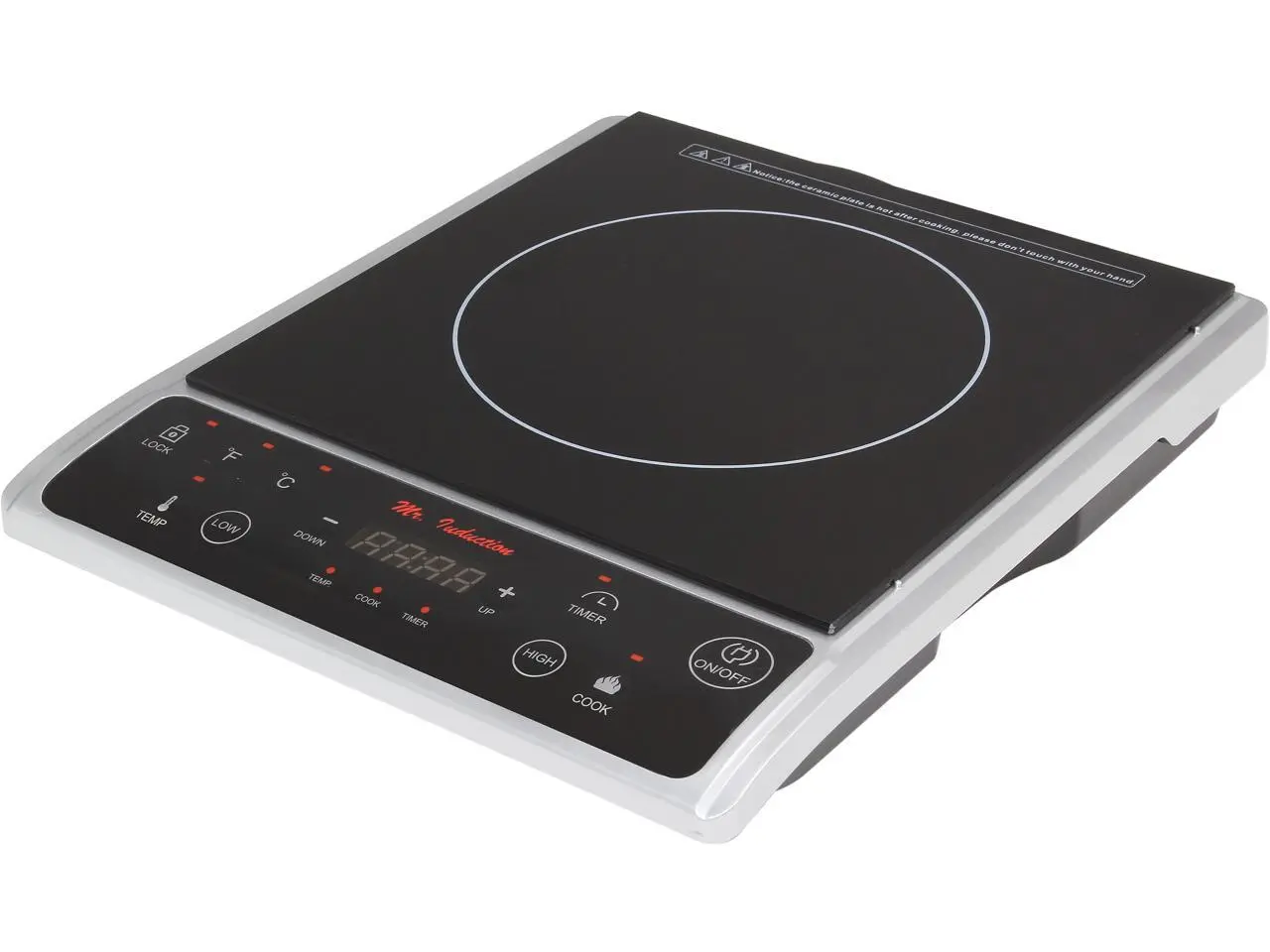 Sunpentown SR-964TS Induction Cooktop - Silver Sunpentown SR-964TS Induction Cooktop - Silver