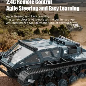 HIGH-SPEED ALL TERRAIN TRACK VEHICLE Remote Control Tank toys kids rc cars