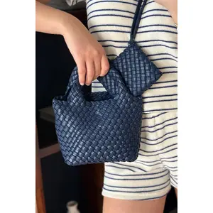 Rachel Mini Tote, Navy