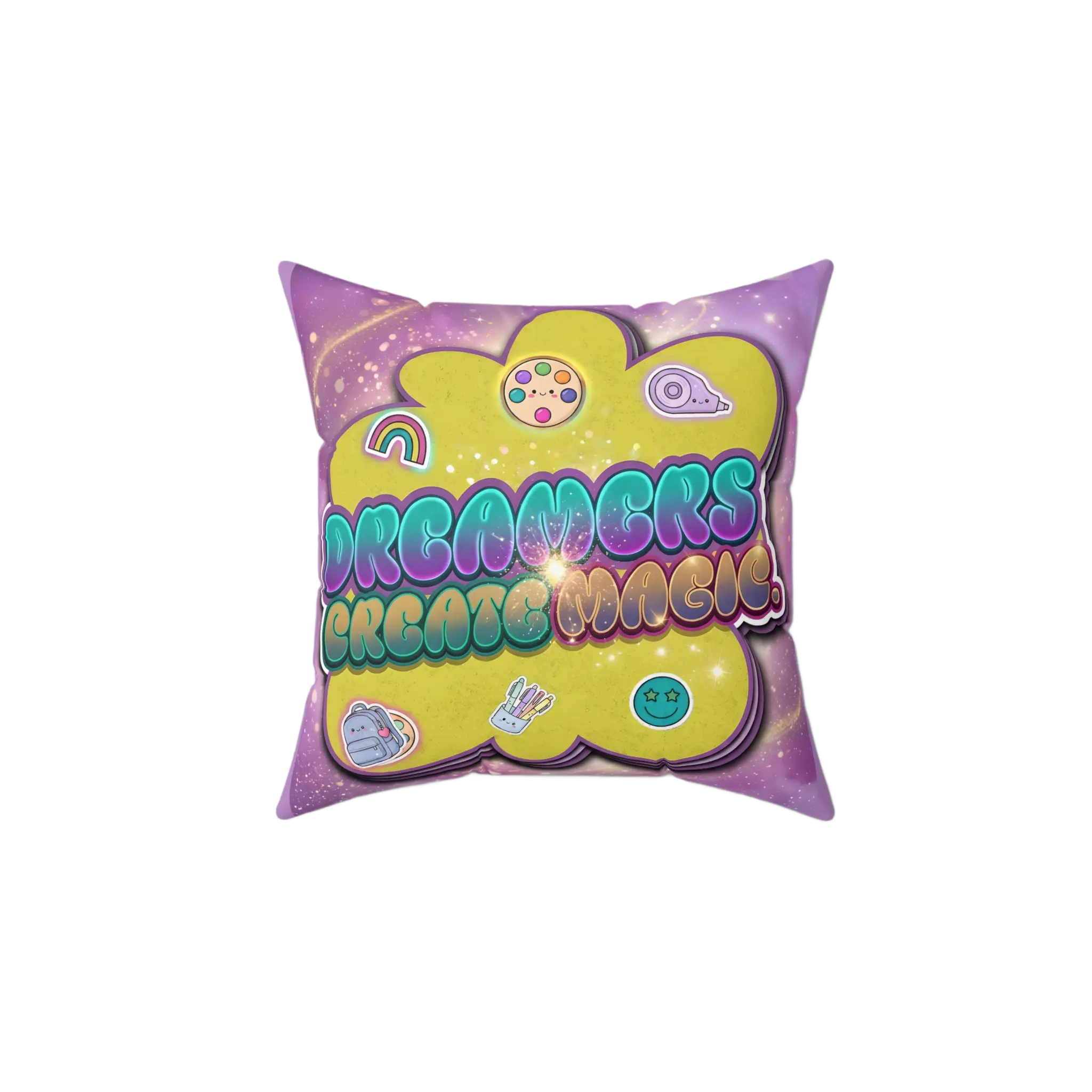 DREAMERS CREATE MAGIC Rest Pillow