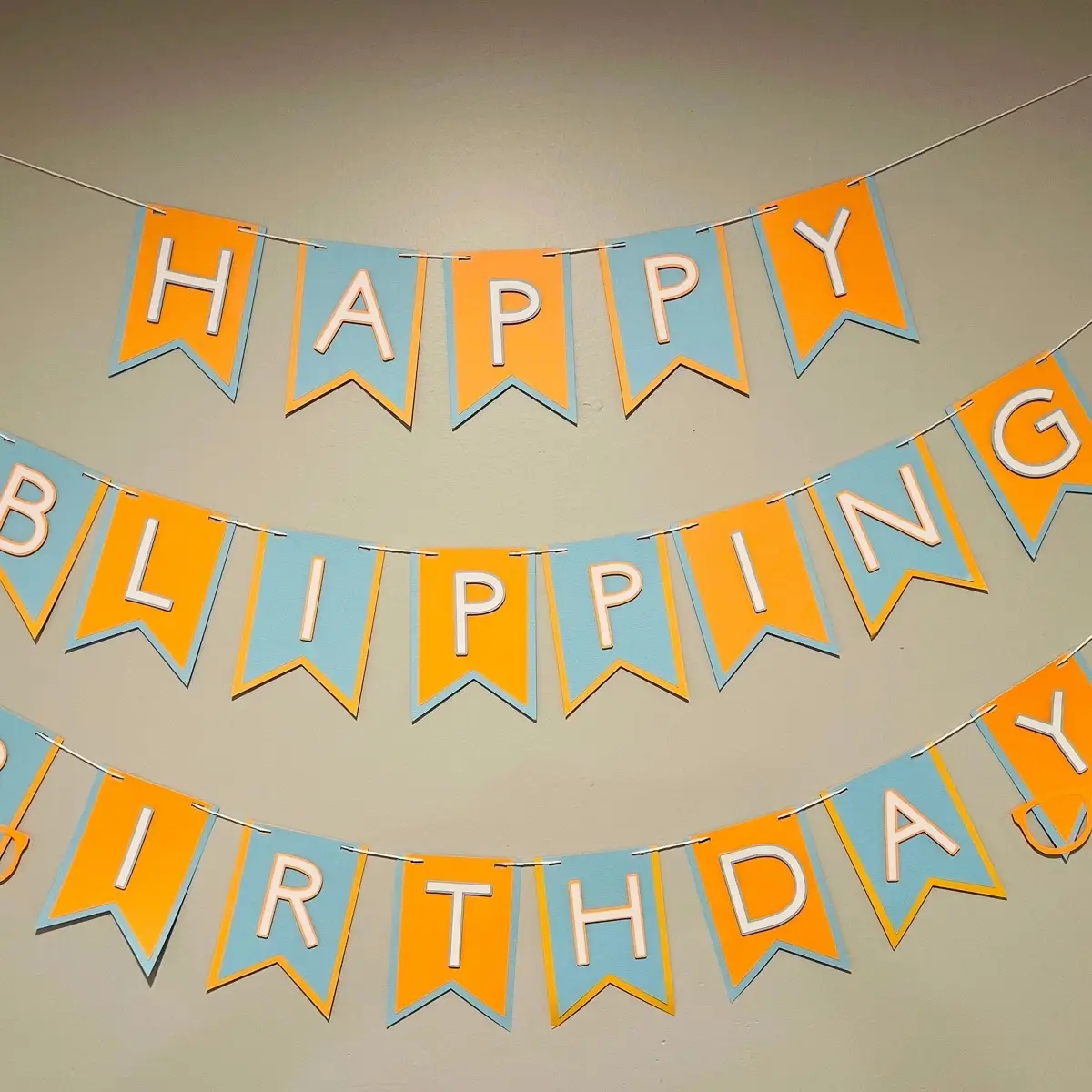 Blippi Inspired Banner