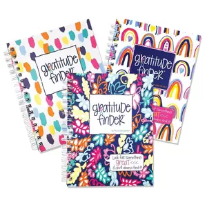 Kids' Gratitude Journal Bundle 3-Pack | 52-Week Non-Dated, Hardcover, Stickers & Full-Color Pages for Positivity & Healthy Habits Positiveness Confidence