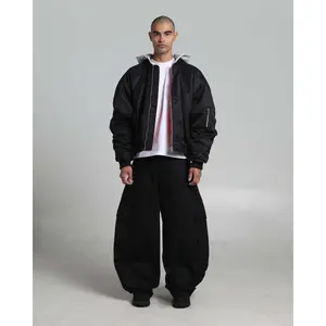 Drop Shoulder Bomber Jacket