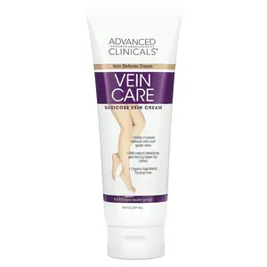 Advanced Clinicals Vein Care, Varicose Vein Cream, 8 fl oz (237 ml)