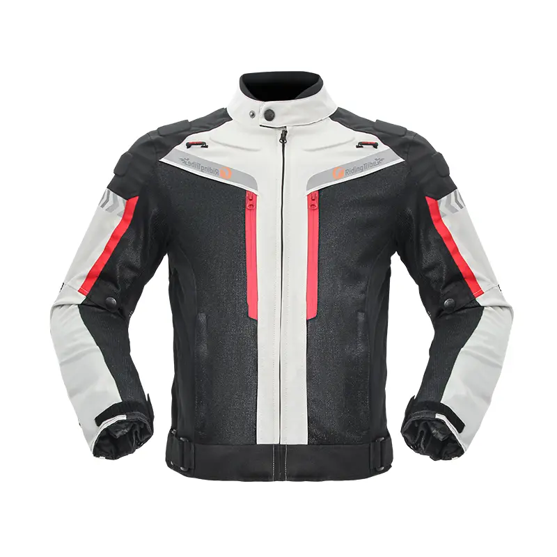 Thick Autumn-Winter Motorcycle Riding Jacket with Full Set of Impact-Resistant, Wear-Resistant, Tear-Proof Protective Gear for Mountain Rides and Daily Commutes