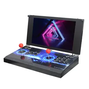 26800 in 1 Hand-held Portable Arcade Game Console 17.5-inch HD Screen Dual Players Box DX, Retro Video Game Machine Search/Hide/Pause Games