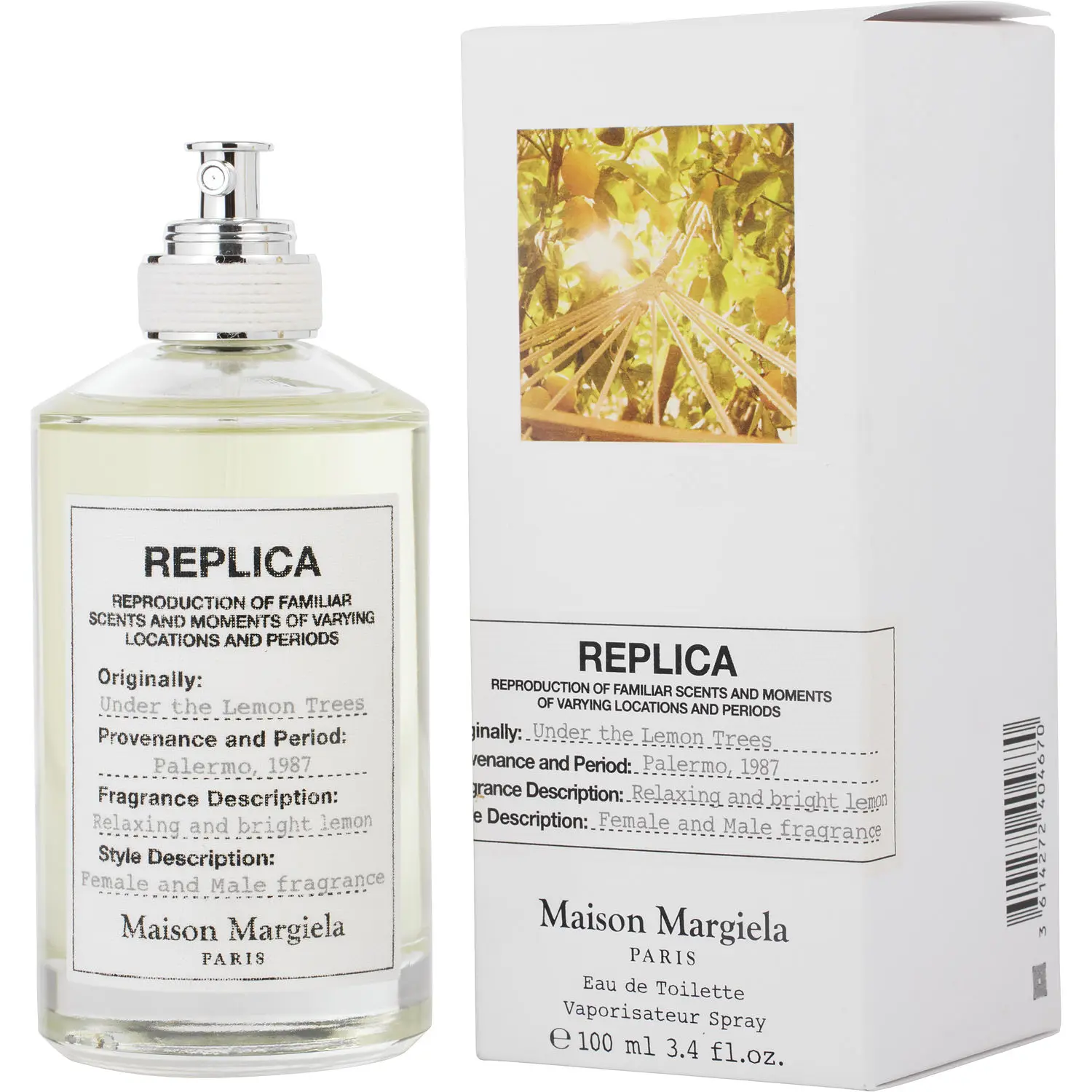 Replica Under The Lemon Trees By Maison Margiela Edt For Unisex