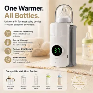 Warmer All Bottles Universal Fit for Most Baby Bottles Precise Warming Portable Lightweight Safe Reliable Smart Choice for Every Parent