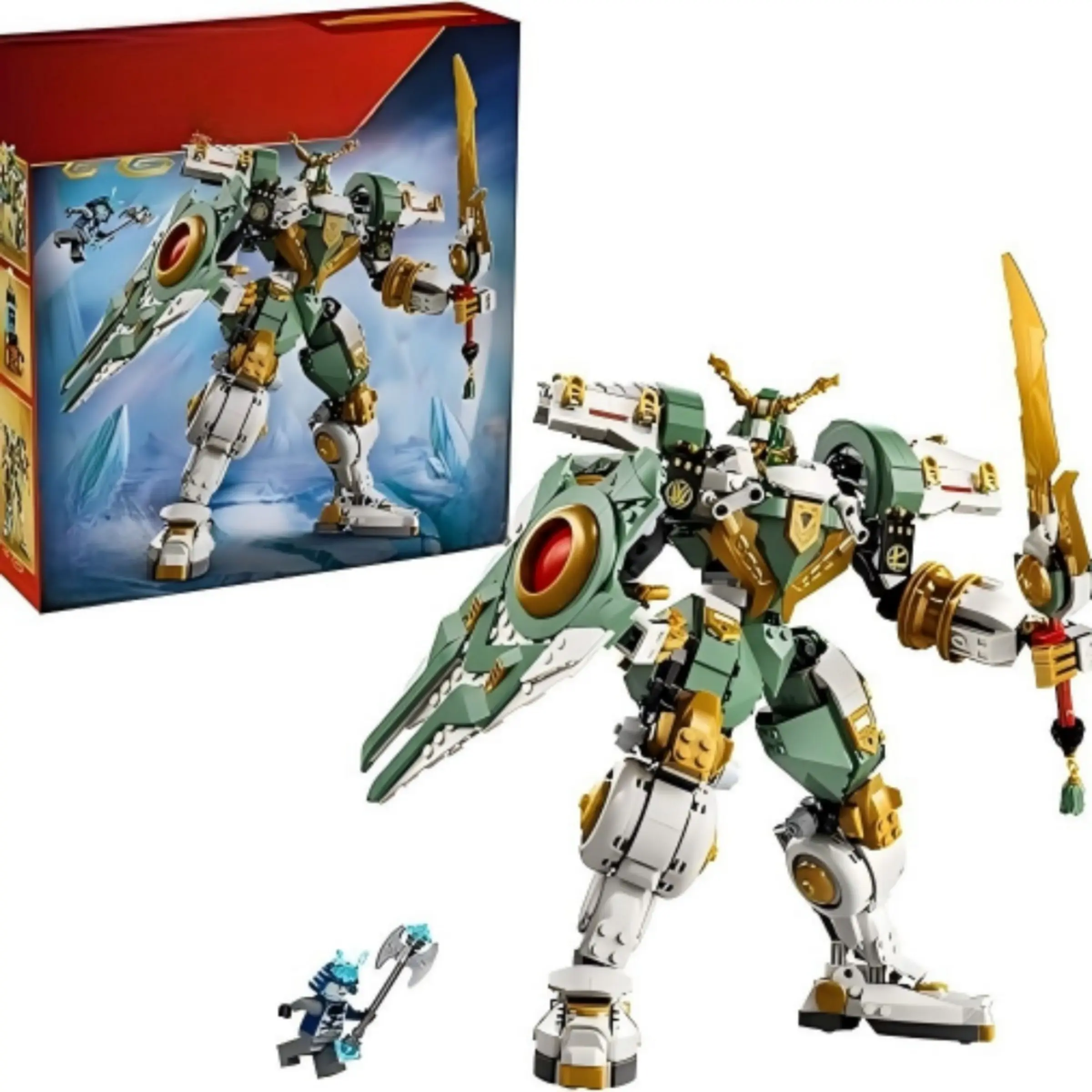 Robot Mech Building Set, Collectible Model for Display, Bedroom Decor & Birthday Gift