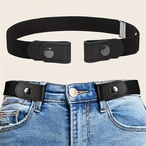 Women's Street Style Elastic Waistband, 2025 New Style Trendy Adjustable Fashion Belt for Jeans Accessories, for Daily Decoration Elastic Stretch Belts
