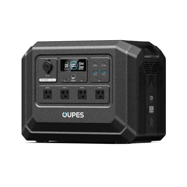 [DealsForYouDays] OUPES Mega 1 Lite, 1800W 1024Wh Portable Power Station, LiFePO4 Battery, Solar Generator, 1 Hour Fast Charging, for Home Backup Power, Camping