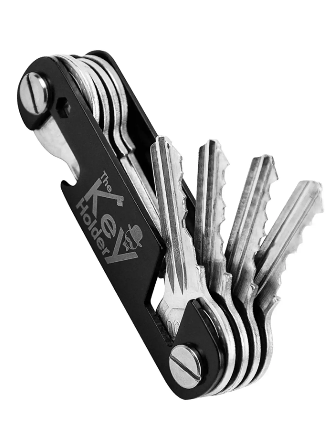 Outdoor Portable Key Holder Organizer, Durable Stainless Steel Thickened Bottle Opener Keychain, Multi-Functional Edc Accessory, Outdoor Multifunctional Tools, Keychain Tools, Camping Accessory