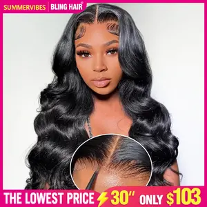 9x6 7x5 6x4 Body Wave Glueless Wig Human Hair HD Transparent Lace Melt All Skins 150% Density Lace Closure Human Hair Wigs Ready to Wear No Glue Needed Raw Hair Natural Hairline