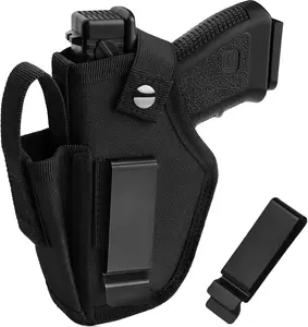 Gun Holster for Men&Women, IWB/OWB 9mm Holsters, 380 Pistol Holster fits Glock 19/17/23/26/27/42/43x, S&W M&P Shield, Sig Sauer and Similar Handguns
