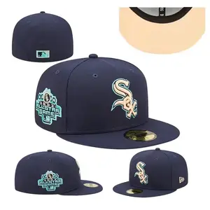New Era Chicago White Sox 9FORTY MLB Hat – Black Curved Brim Adjustable Cap Featuring Raised White Sox Embroidery And Minimal Side Patch Streetwear Unisex Summer Edition
