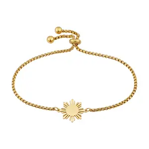 Philippine Sun Bracelet – Stainless Steel Filipino Pride Bracelet